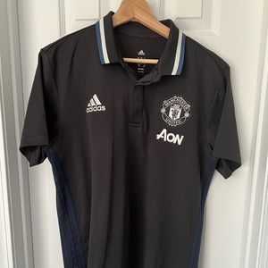 Manchester United Adidas Polo Training Top